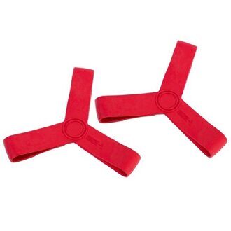 Держатели для ласт Scorpena, красные, L