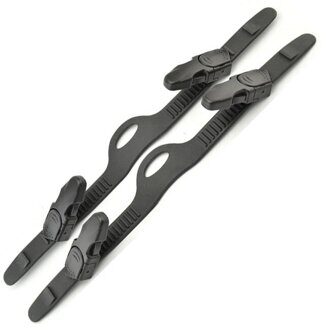 Ремни резиновые для пары ласт B, р-р L