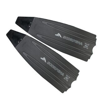 Лопасти пластиковые для ласт Scorpena X3 short, (пара)