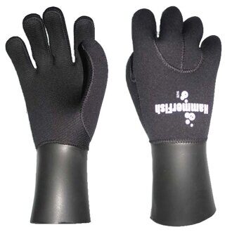 Перчатки Hammerfish AQUASTRETCH 5 мм, пятипалые, полусухие