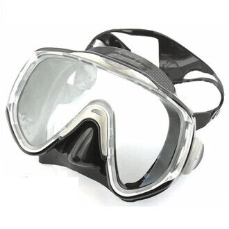 Маска Tusa Sport UMR14-BKBK черный силикон, Black