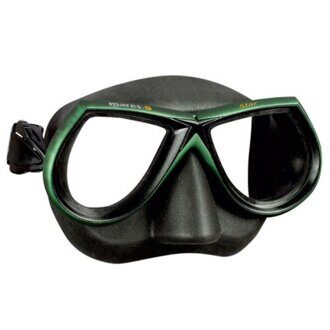 Маска Mares Star черный силикон, Green