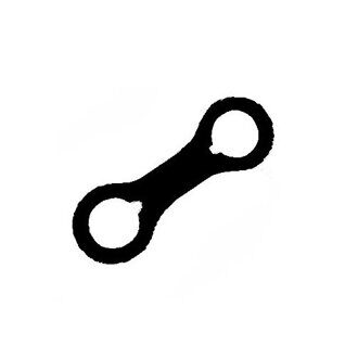 Крепеж трубки к маске силиконовый